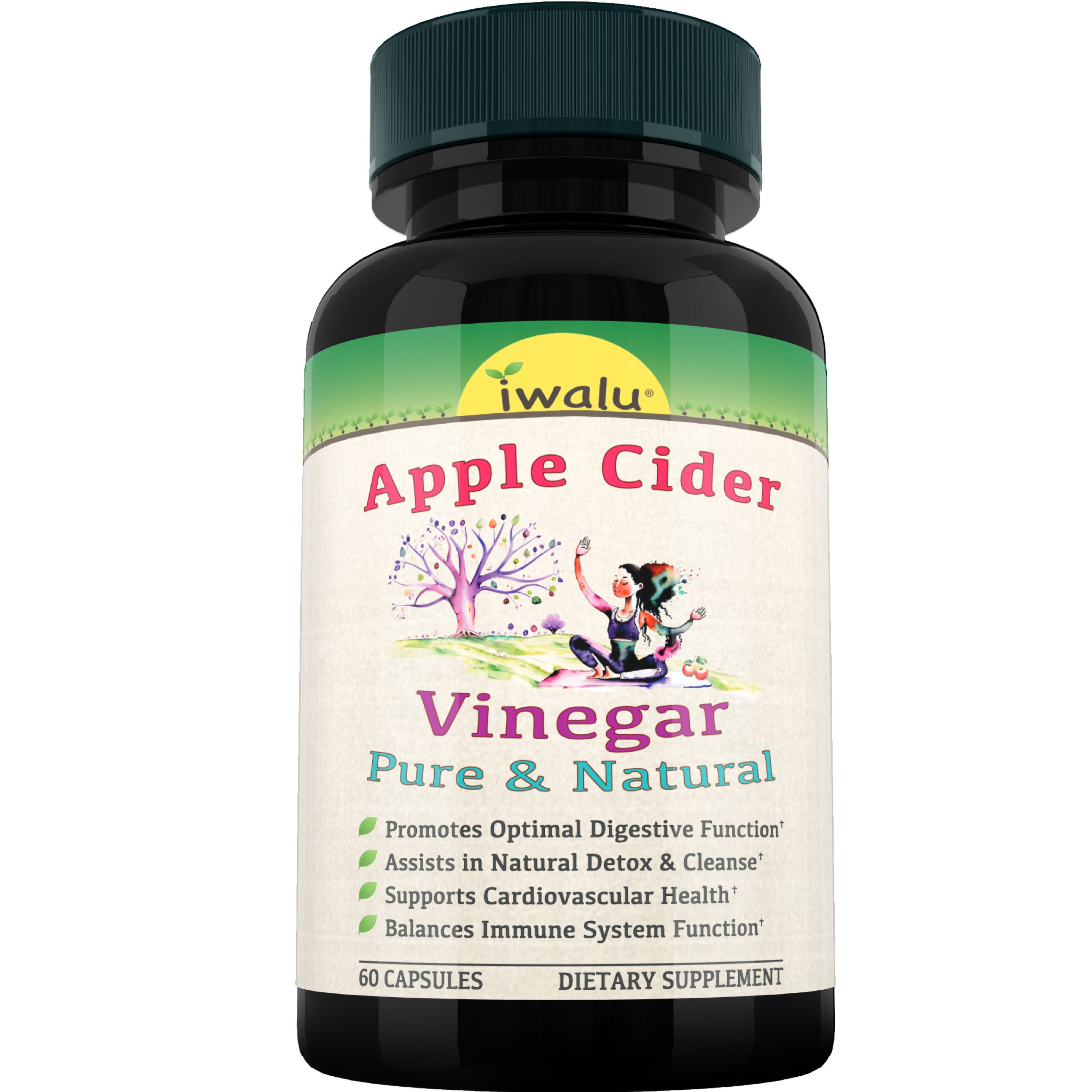 ACV Apple Cider Vinegar Capsules with The Mother